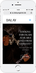 modus WebDesign - Dalay Zigarren Shop USA